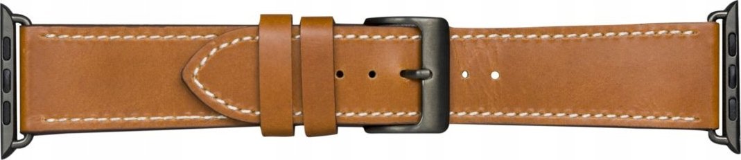 Rrip ore dbramante Copenhagen, 44mm, lëkurë, kafe