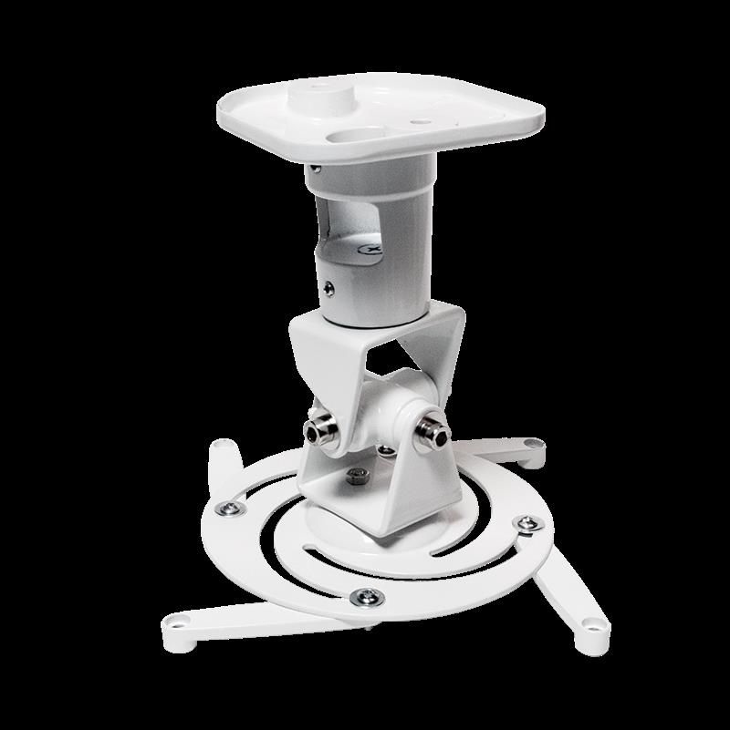 Mbajtëse tavani për projektor LogiLink BP0003, deri 15 kg, rrotullim 360°, e bardhë