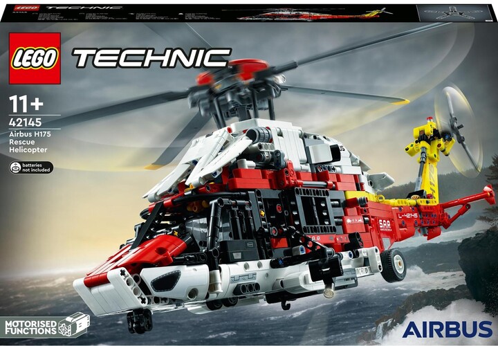 Set LEGO® Technic 42145 Airbus H175 Rescue Helicopter, 2001 pjesë