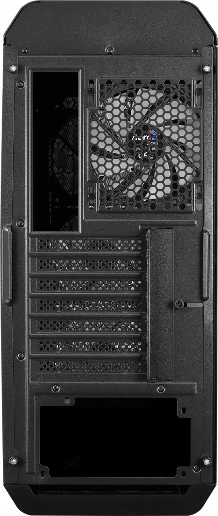 Kasë Aerocool Aero One Frost, e zezë, Midi Tower