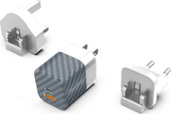 Karikues energjie Energizer Ultimate GaN 38W, USB C PD, QC 3.0, argjendtë