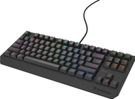 Tastierë mekanike gaming Genesis Thor 230 Lite TKL, RGB, Hot Swap, me kabllo USB, ANSI, e zezë