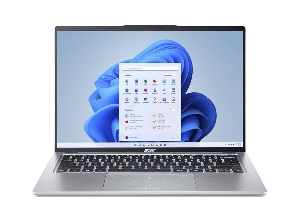 Laptop ACER Swift Go 14 SFG14-73, Ultra 5-125U, 14" WQXGA, 16GB, 512GB SSD, i argjendtë