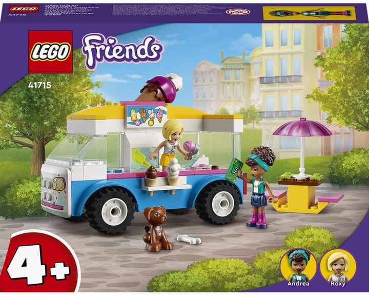 Set lodër LEGO® Friends 41715 Ice Cream Truck, 84 pjesë