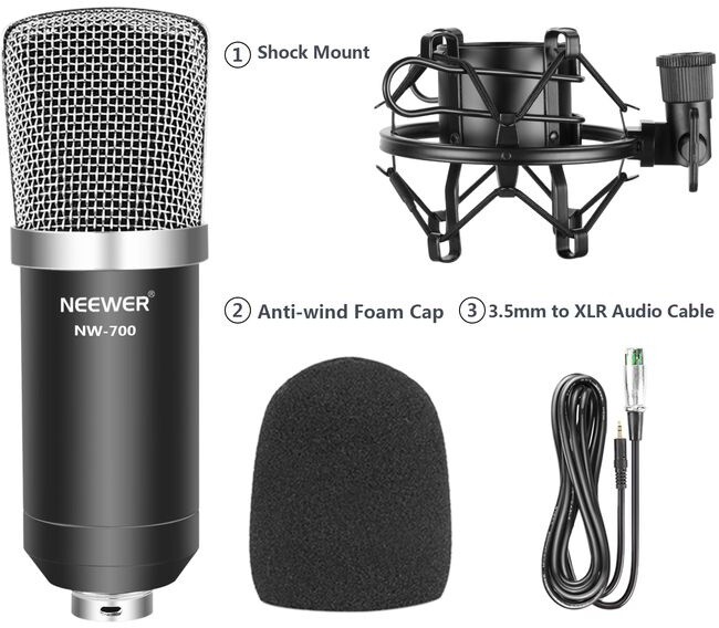 [OUTLET] Mikrofon Neewer NW-700, i zi