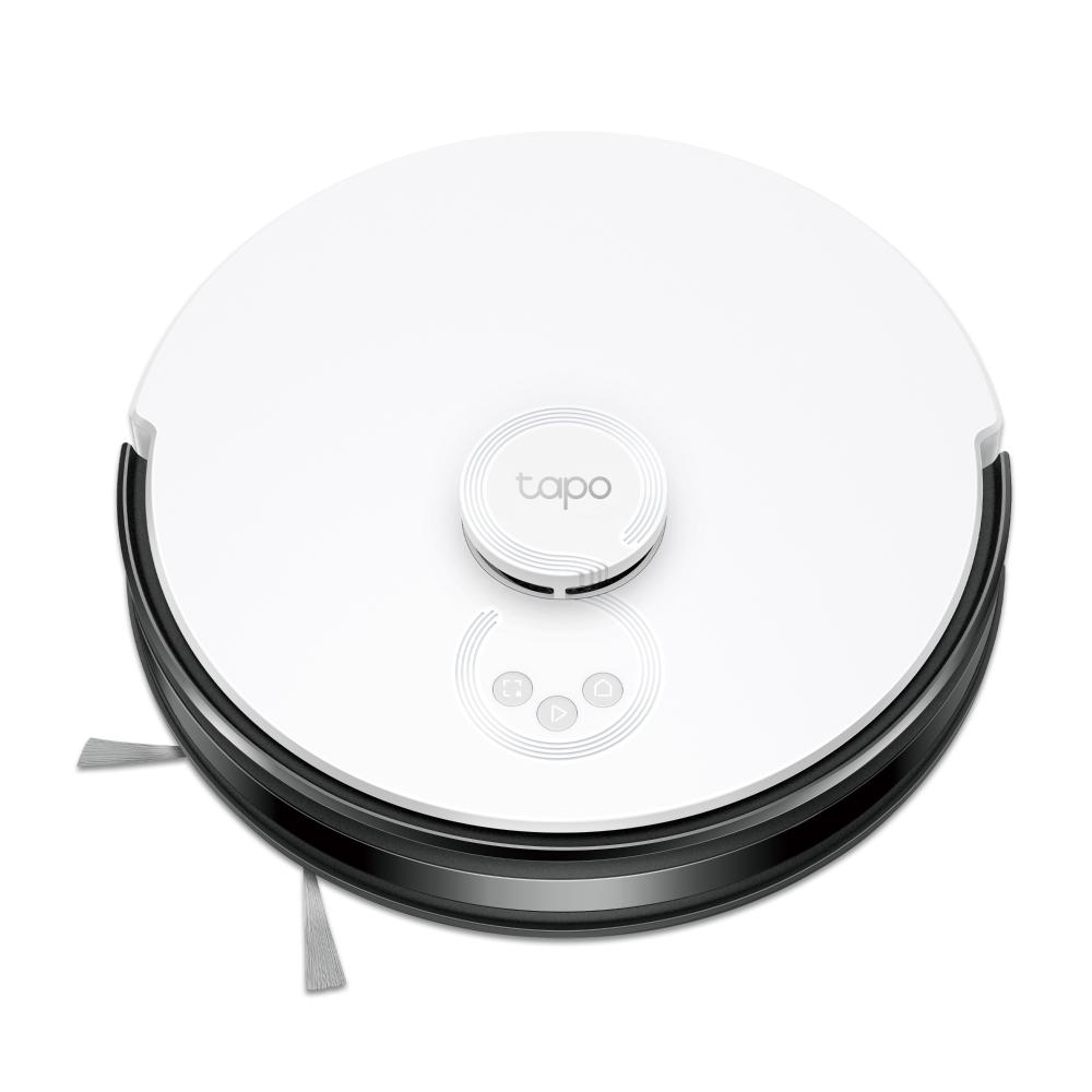 Robot fshesë TP-Link Tapo RV30 Plus, stacion vetëzbrazës, LiDAR, zi gri bardhë