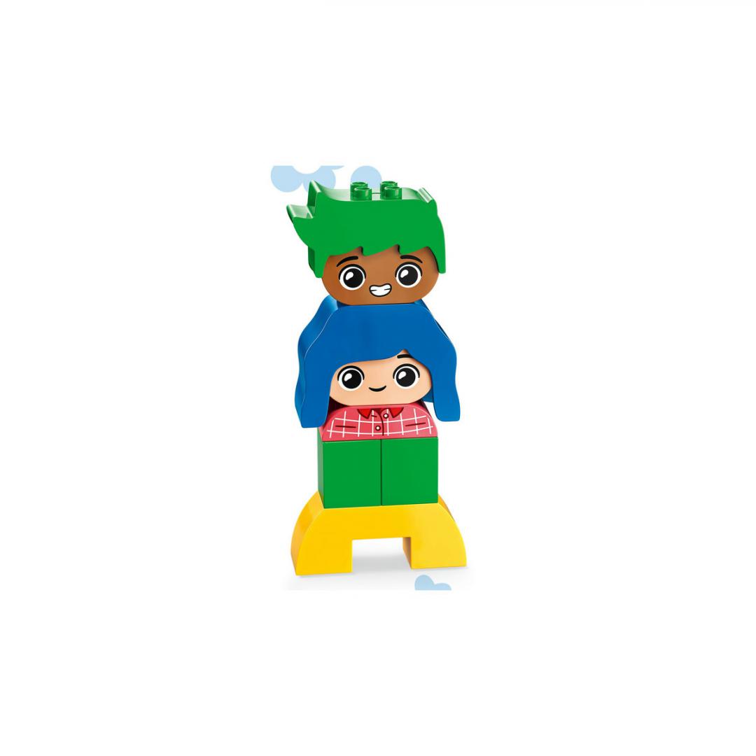 Set lodrash LEGO Duplo My Feelings and Emotions 10415, edukativ, shumëngjyrësh