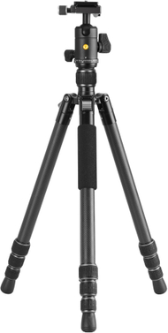 Tripod fotografik Vanguard Vesta Go 264CB, karbon, kokë sferike, i zi