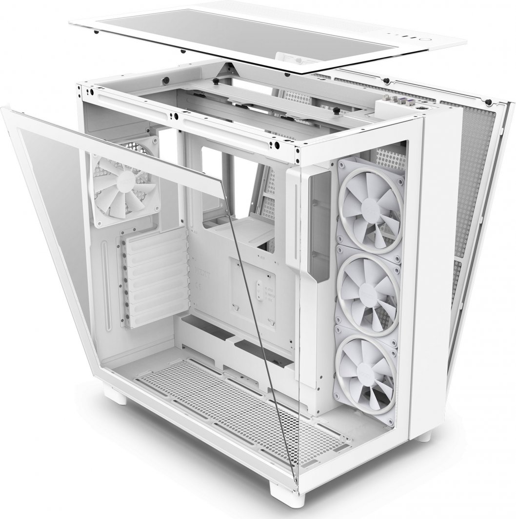 Kasë NZXT H9 Elite, e bardhë