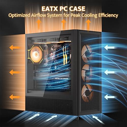 Kasë Darkflash Case Air Nova, ARGB, e zezë