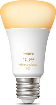 Llambë inteligjente Philips Hue E27 A60 8W, 1100lm, dritë e bardhë e rregullueshme