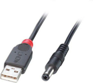 LINDY USB кон DC адаптерски кабел, 1.5 m