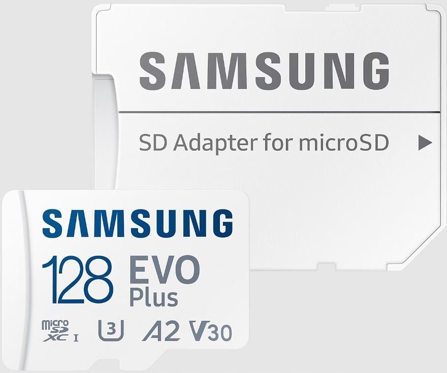 Karta memorie Samsung EVO Plus 2024 MicroSDXC, 128GB, Class 10, UHS-I/U1, A1, V10 (MB-MC128SA/EU)