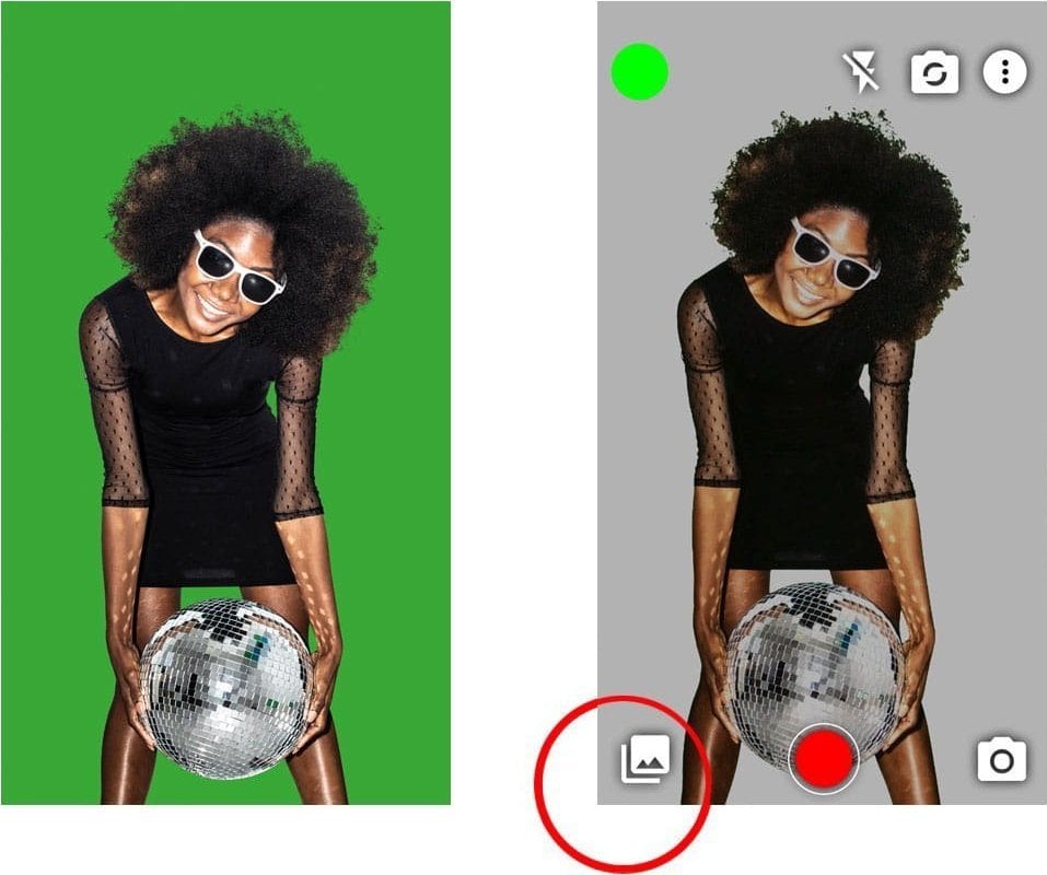 Set studio për krijues EasyPix MyStudio, sfond jeshil 2x3m, tripod dhe ring light LED