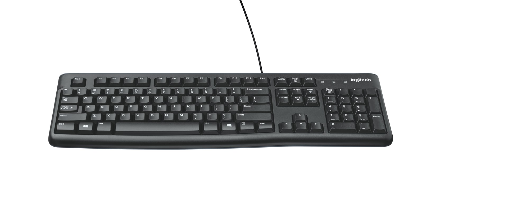 Tastierë Logitech K120, USB, e zezë