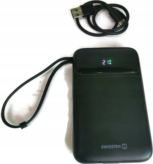 Powerbank Swissten, 10000 mAh, 20W PD, MagSafe, i zi