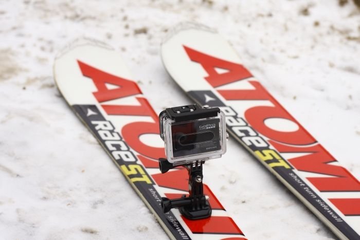 Set stickerash ngjitës Xrec për GoPro, 6 copë, bazamente të sheshta dhe të lakuara, i zi