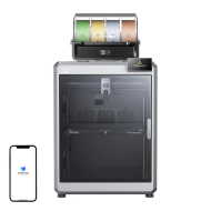Printer 3D Creality K2 Plus Combo, FDM, volum ndërtimi i madh, gri