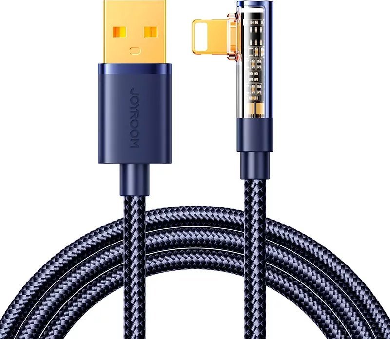 Kabllo USB Joyroom S-UL012A6, USB-A në Lightning, 1.2m, blu