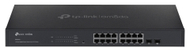 Switch rrjeti TP-Link Omada, 16 porta Gigabit, 2 slote SFP, gri