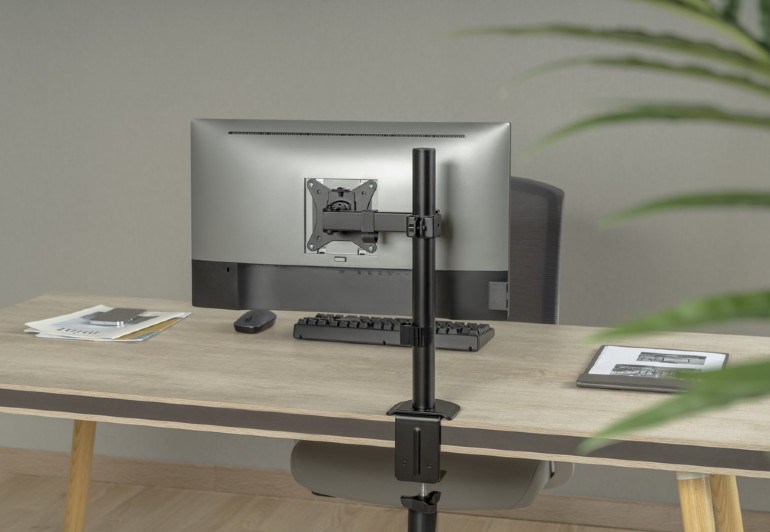 Mbajtës për monitor Gembird MA-D1-03, 17”-32”, i zi