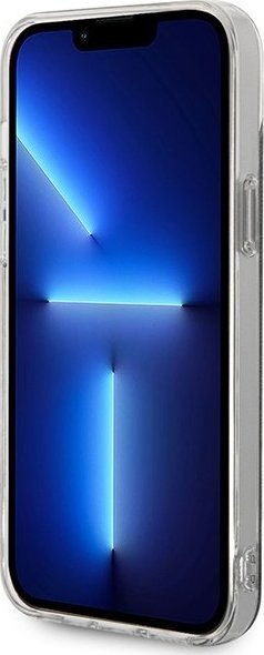 Set aksesorësh Guess GUBPP14MH4EACSK për iPhone 14 Plus, husë hardcase 4G Print MagSafe, karikues wireless, e zezë