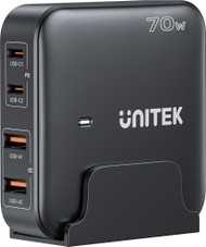 Karikues muri Unitek P1228A, 70W, 2x USB A, 2x USB C, i zi