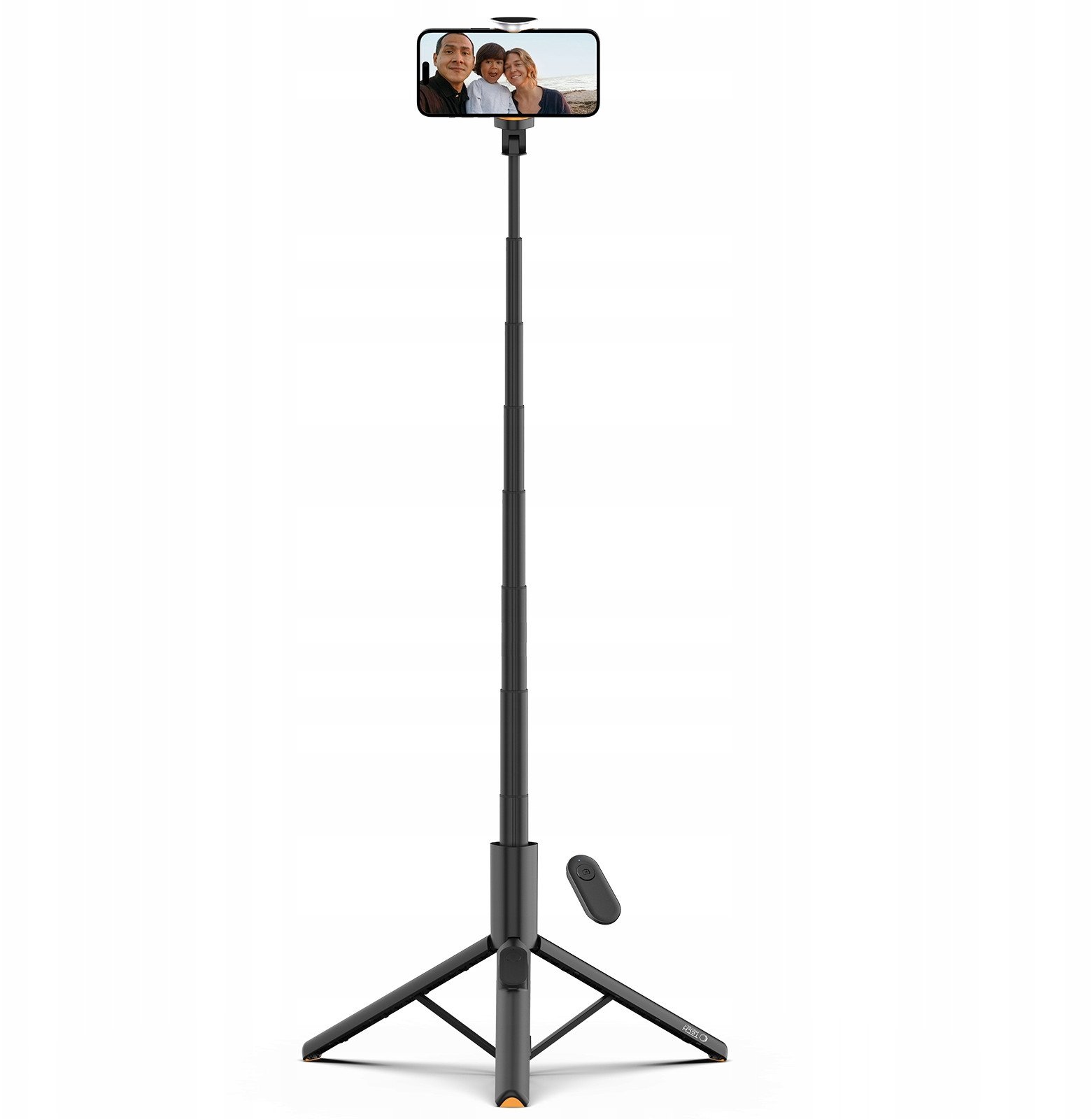 Selfie stick tripod Tech-Protect L09S, Bluetooth, telekomandë me valë, i zi
