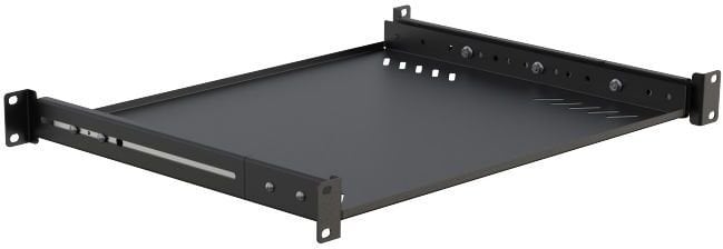 Полица за рек Lanview 19", длабочина 600 mm, црна