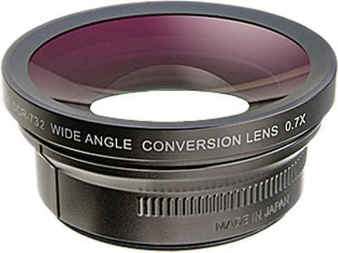 Lentë gjerë këndore Raynox DCR-732, 0.7x, për kamerë dhe kamkorder, e zezë