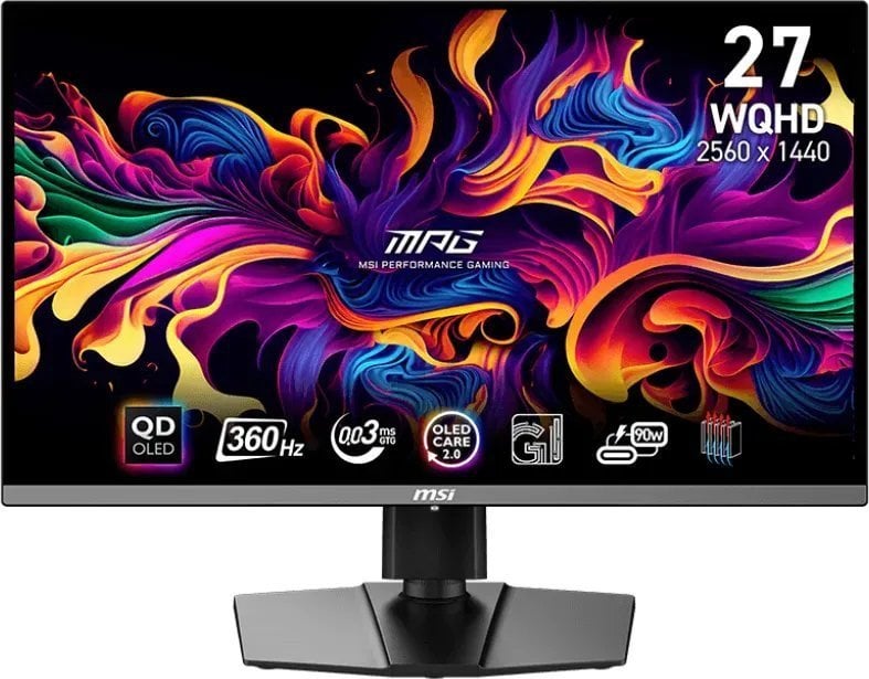 Monitor gaming MSI MPG 271QRXDE, 27", QD OLED, 240Hz