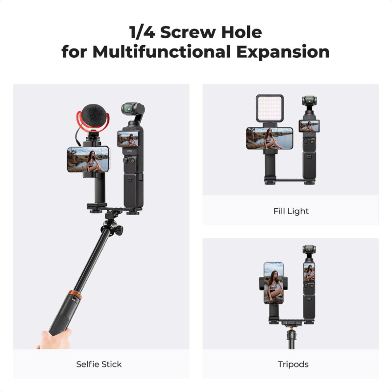 Phone Holder Mount for DJI Osmo Pocket 3 4