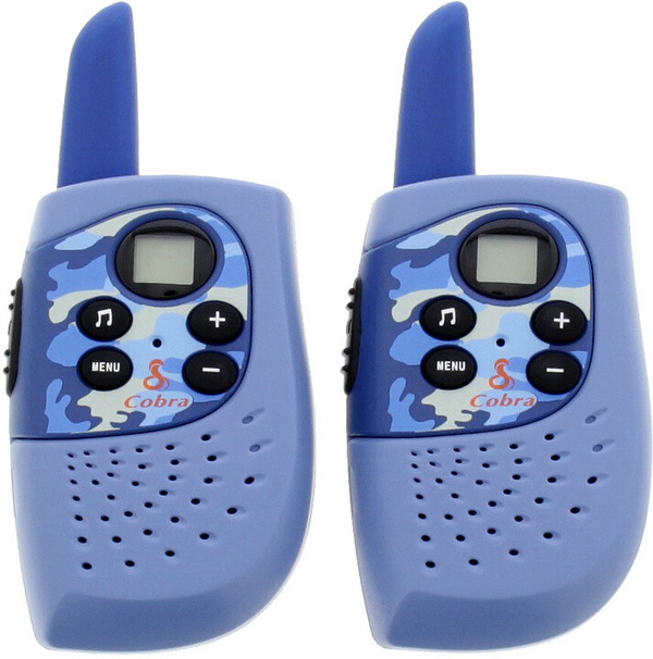 Radiomarrëse Cobra HM 230, e kaltër, 2 copë