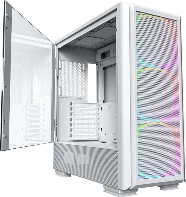 Kasë Montech Sky Two GX, e bardhë, Midi Tower