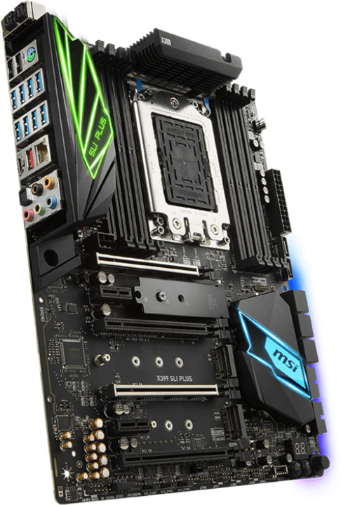 [OUTLET] Pllakë amë MSI X399 SLI PLUS - AMD X399