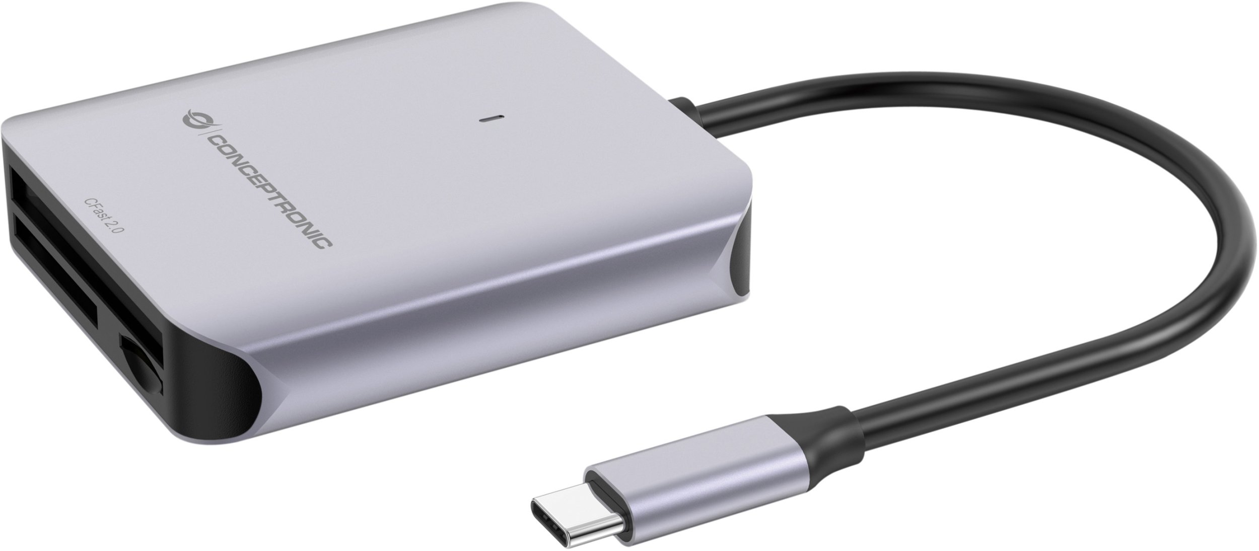 Lexues kartelash Conceptronic CLLMCRU2G, USB 3.2 Gen2, CFast SD TF, gri