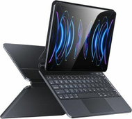Këllëf me tastierë Usams Miaoke për iPad Pro 12.9", i zi