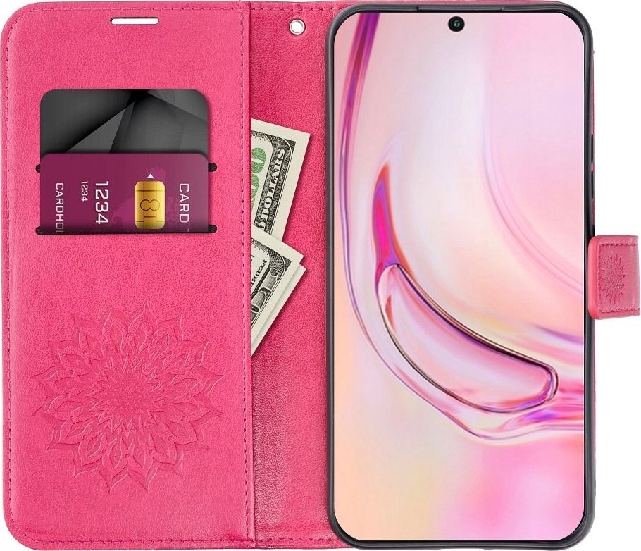 Këllëf libri OEM MEZZO për Xiaomi Redmi Note 13 Pro Plus 5G, motiv mandala, multicolor