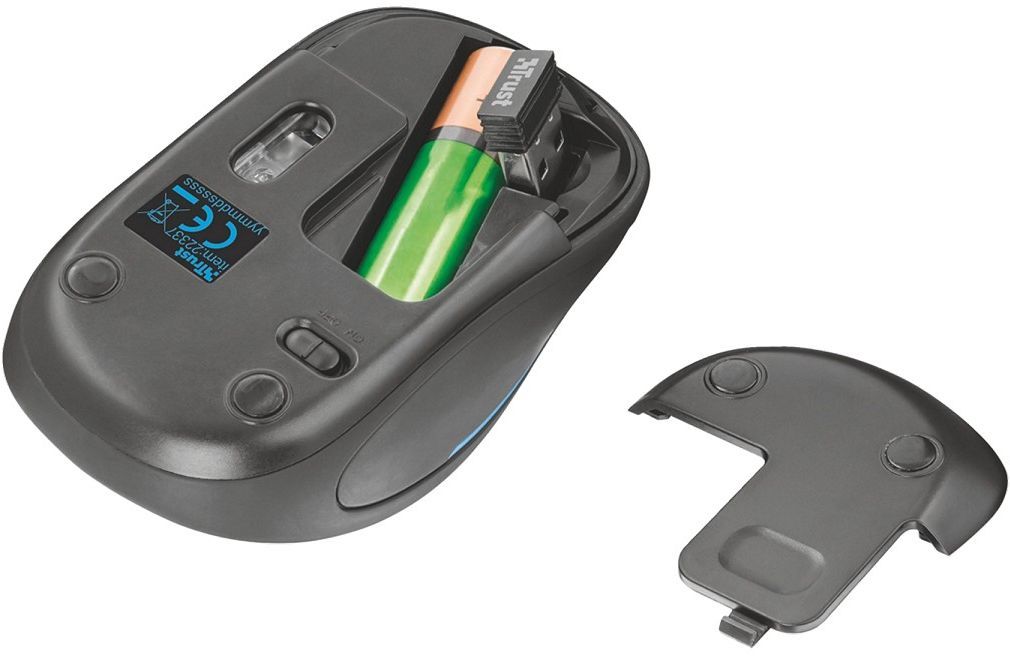 Maus Trust YVI, wireless, USB