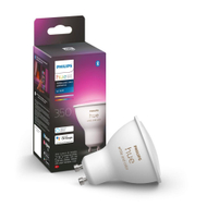 Spote LED inteligjent Philips Hue White and Colour Ambience, GU10, Bluetooth, i bardhë