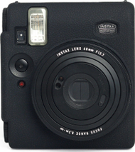 Mbulesë silikoni LoveInstant për Fujifilm Instax Mini 99, pouch mbrojtës, e zezë