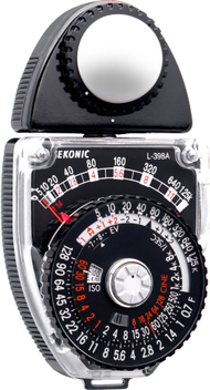 Ekspozimetër Sekonic L-398A Studio Deluxe III, analog, për fotografi dhe video, i zi