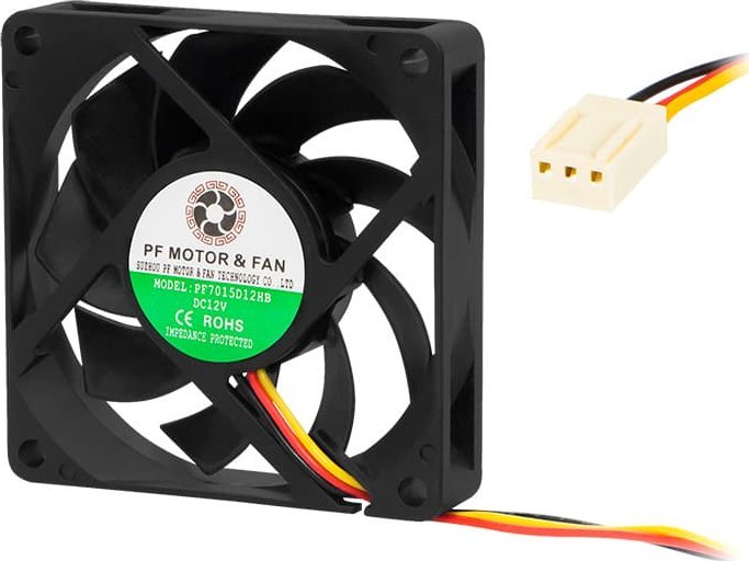 Ftohës Blow Sleeve 70x15mm 12V, 70 mm