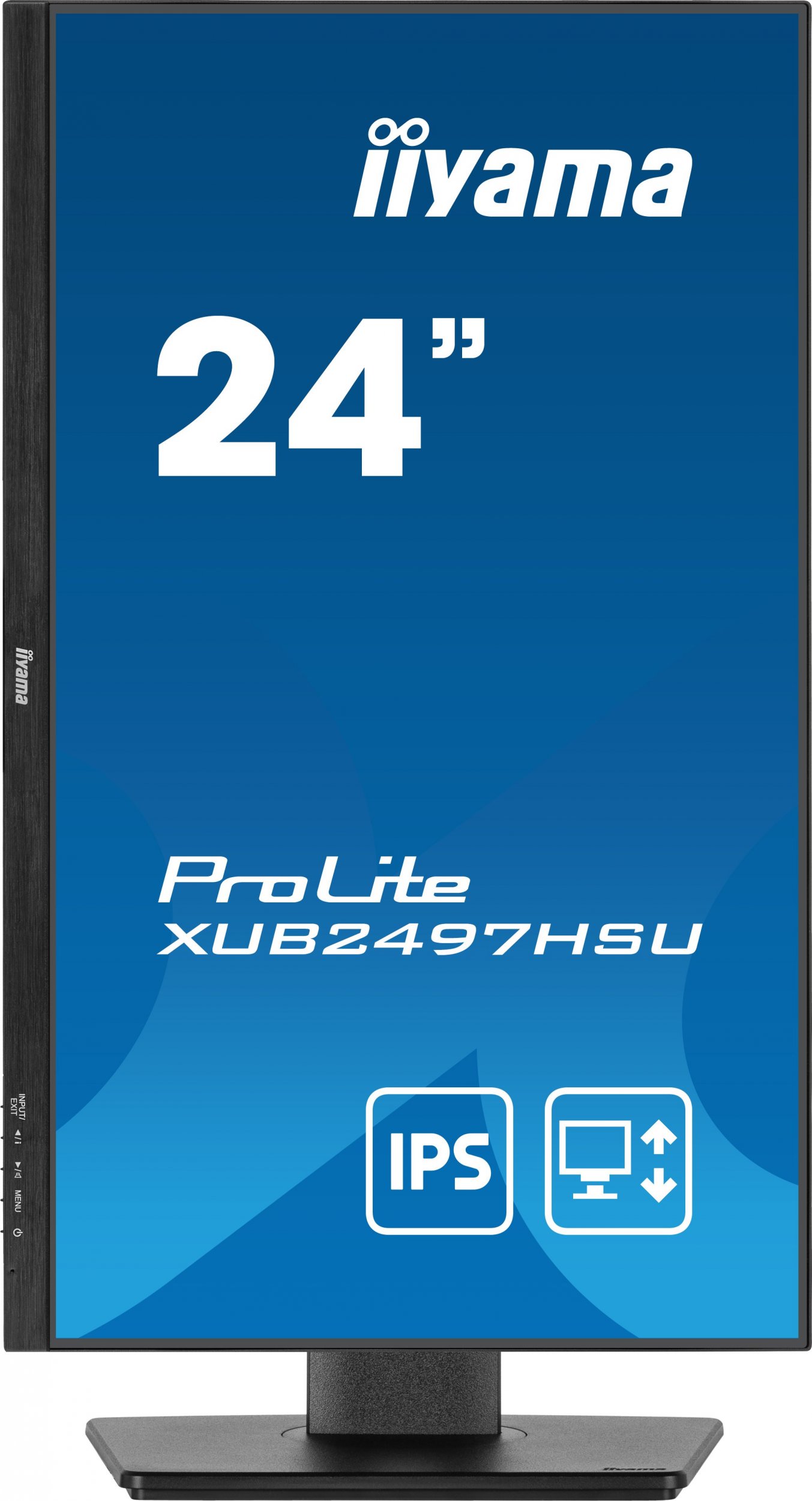 Monitor kompjuteri Iiyama ProLite XUB2497HSU-B1, 24", Full HD, 100Hz, i zi