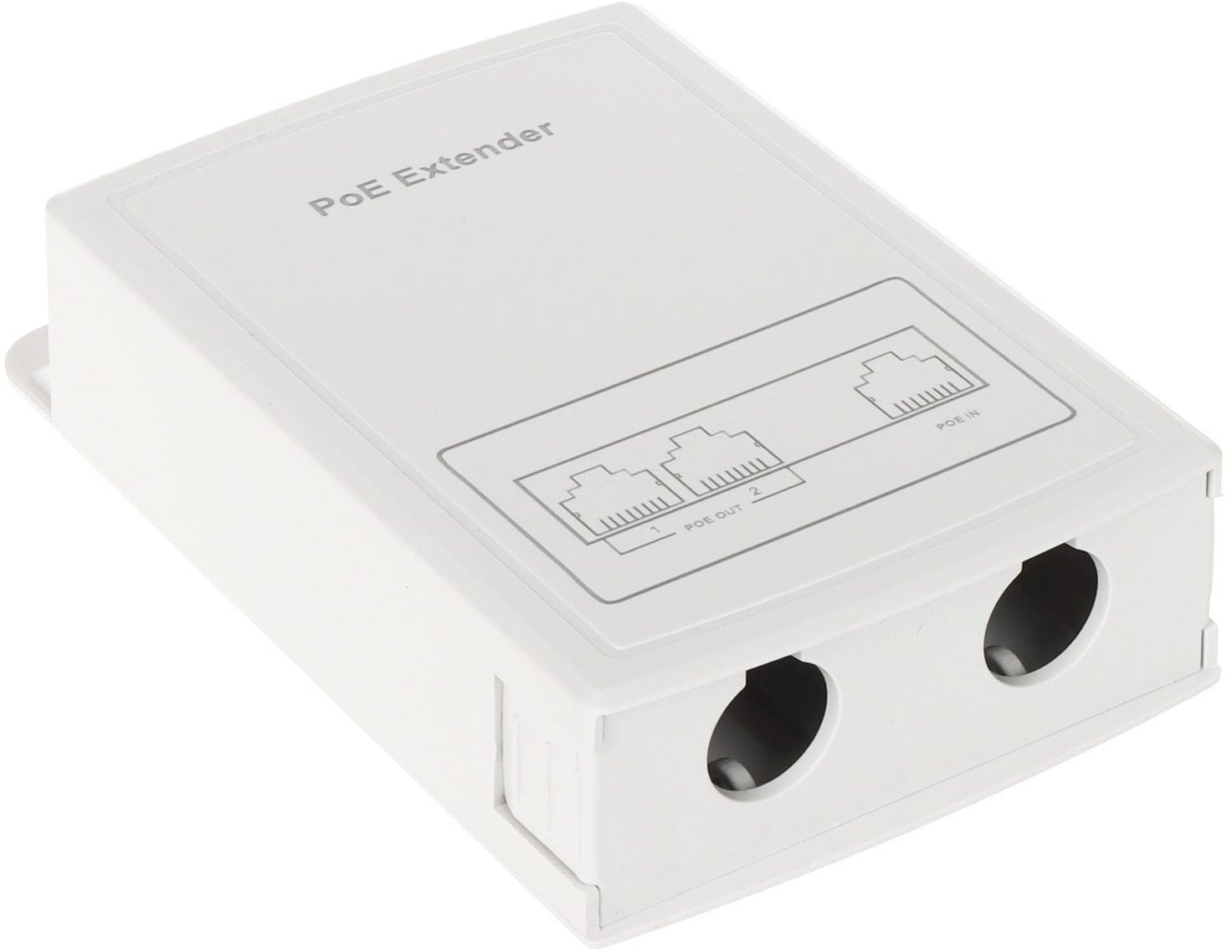 Extender rrjeti PoE SPT-POE 2 PoE Outdoor, 100 m, për jashtë, gri