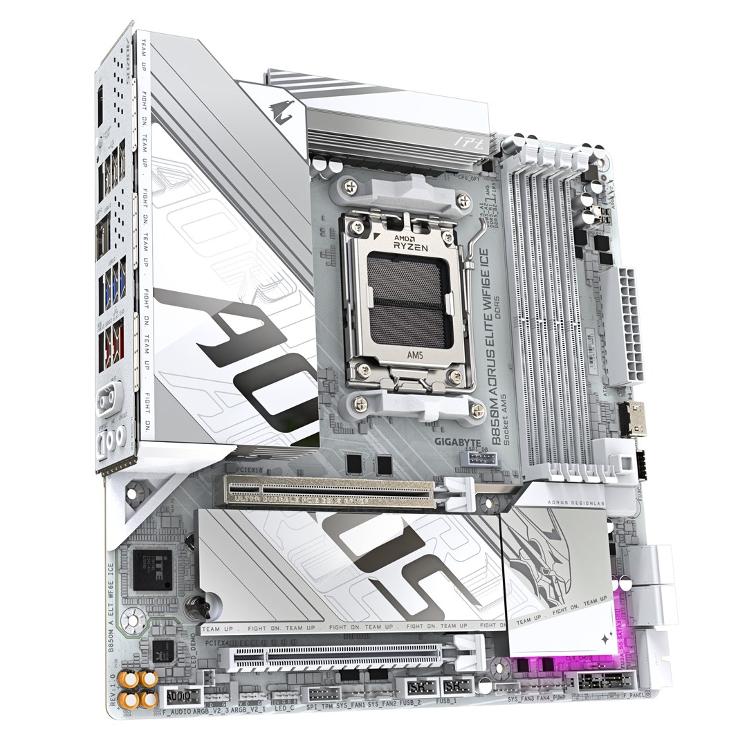 Pllakë amë Gigabyte B840M AORUS ELITE, AM5, DDR5, WiFi 6E