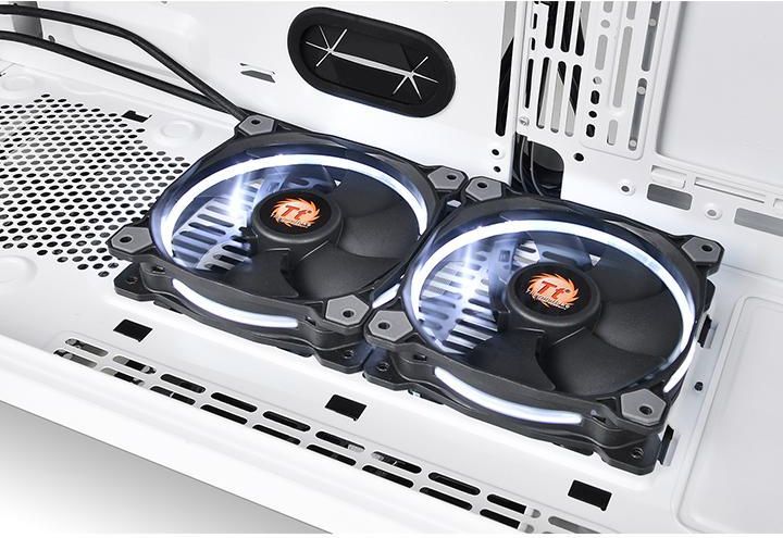 Kasë Thermaltake View 71 TG Snow Edition, Full Tower