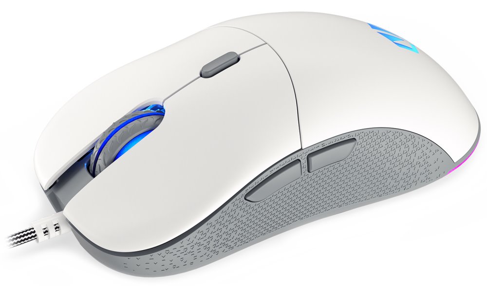 Maus gaming Endorfy GEM Plus Onyx, USB-C, 19000 DPI, i bardhë