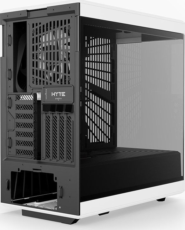 Kasë Hyte Y40, e zezë dhe e bardhë, Midi Tower