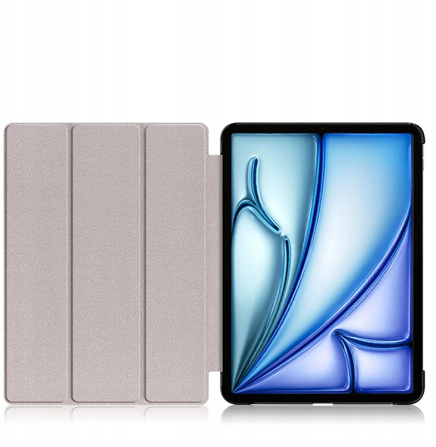 Kllëf smart për tablet iPad Air 11 Gen 6 2024, me qëndrim, rose gold